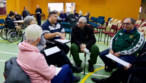 Disabled people and families discuss system transformation in Palmerston North 